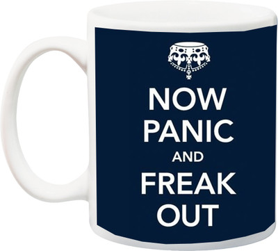 ME&YOU Motivational Quotes 040 Now Panic And Freak Out Printed Ceramic Mug(325 ml), Multicolor
ME&YOU Motivational Quotes 040 Now Panic And Freak Out Printed Ceramic Mug(325 ml), Multicolor