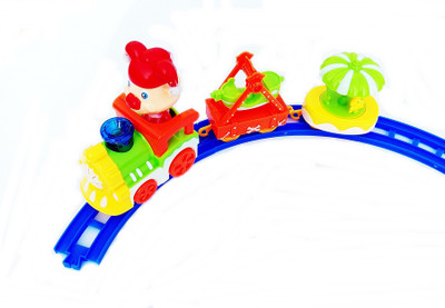 Rean Cartoon Circus Train(Multicolor)
