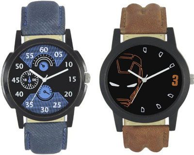 Rage Enterprise New Fashion 002-004 Fast Selling 2 Combo Branded Leather Analog Watch - For Boys and Men Watch - For Boys
Rage Enterprise New Fashion 002-004 Fast Selling 2 Combo Branded Leather Analog Watch - For Boys and Men Watch - For Boys