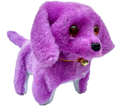 Jamboree Walking Barking Tail Wagging Puppy Dog Kids Fun Toys(Purple)