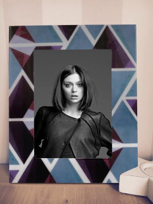 RANGRAGE MDF Photo Frame(Grey, 1 Photos)