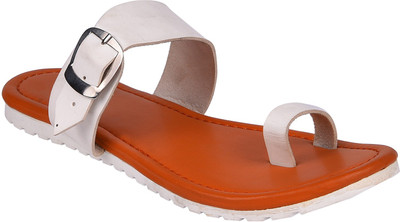 La Boemo Women White Flats
