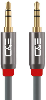 C&E TV-out Cable Aux Audio Cable (25 Feet) Premium with 3.5mm Male to Male Gold Plated Connectors for Headphones, Mobile phones, Home, Car Stereos and Grey (2 Pack)(Grey, For Home Theater, 7.62 m)
C&E TV-out Cable Aux Audio Cable (25 Feet) Premium with 3.5mm Male to Male Gold Plated Connectors for Headphones, Mobile phones, Home, Car Stereos and Grey (2 Pack)(Grey, For Home Theater, 7.62 m)