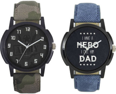 Rage Enterprise New Fashion 003-007 Fast Selling 2 Combo Branded Leather Analog Watch - For Boys and Men Watch - For Boys
Rage Enterprise New Fashion 003-007 Fast Selling 2 Combo Branded Leather Analog Watch - For Boys and Men Watch - For Boys