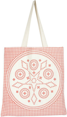 PFERD Unisex Tote Shoulder Bag(Orange, White, 5 L)