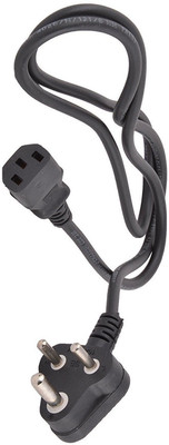 Plutofit cable Power Cord(Compatible with Desktop, Black)