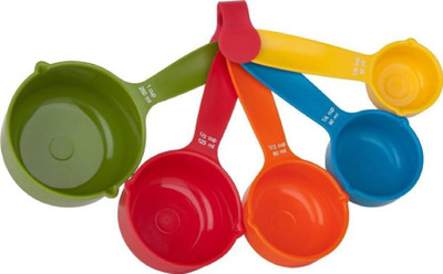 Italish Colorful Metric Kitchen Cooking Backing Disposable Plastic Measuring Spoon Set(Pack of 5)
Italish Colorful Metric Kitchen Cooking Backing Disposable Plastic Measuring Spoon Set(Pack of 5)