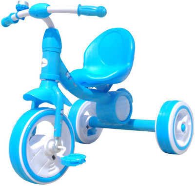 Toyhouse Simple Tricycle With Seat Adjustable BW185 Tricycle(Blue)