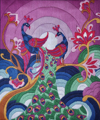 Anchor Peacock Art