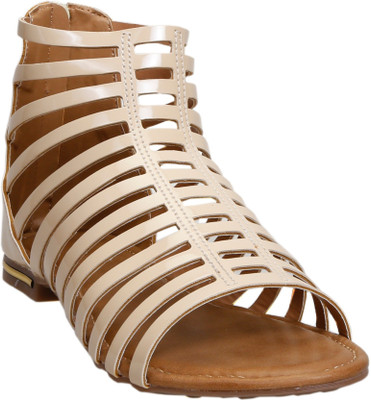Zappy Women Beige Flats