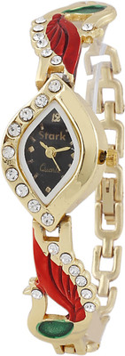 stark stylish watch Black Dial Bracelet Watch - For Women
