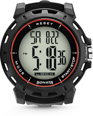 Sonata 77037PP07J SF Sonata Touch Screen Watch - For Men