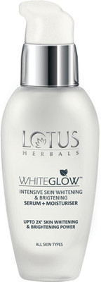 Lotus Herbals WhiteGlow Intensive Skin Whitening & Brightening Serum + Moisturizer(30 ml)
Lotus Herbals WhiteGlow Intensive Skin Whitening & Brightening Serum + Moisturizer(30 ml)