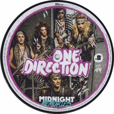One Direction : Midnight Memories (Picture Disc Vinyl LP) Import Vinyl Standard Edition(English - One Direction)
