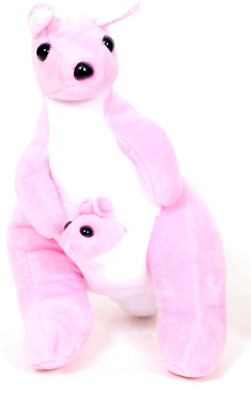 Skylofts Kangaroo Mother with Baby Stuffed Soft Plush Toy Kids Birthday 23 cm - 23 cm(Pink)
Skylofts Kangaroo Mother with Baby Stuffed Soft Plush Toy Kids Birthday 23 cm - 23 cm(Pink)
