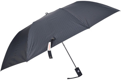 Fendo 2 Fold New Style Black Color Office Umbrella(Black)