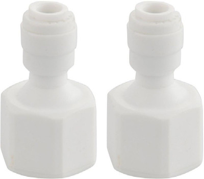 BalRama Elbows Connectors Reducer Direct Inlet Valve Straight Type 1/4 Inch QC x 1/2 inch Thread for RO Water Purifier Spare Part for Solid Filter Cartridge(0, Pack of 2)
BalRama Elbows Connectors Reducer Direct Inlet Valve Straight Type 1/4 Inch QC x 1/2 inch Thread for RO Water Purifier Spare Part for Solid Filter Cartridge(0, Pack of 2)