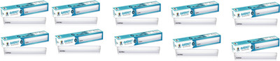Wipro 5W-1 Feet-Tube Light Straight Linear LED Tube Light(White, Pack of 10)