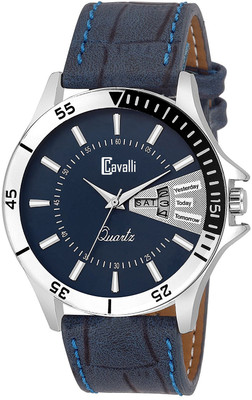 Cavalli CW897 Day & Date Working Watch - For Men