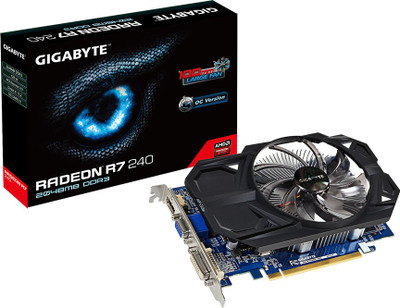 gigabyte AMD/ATI gv-r724oc-2gi 2 GB GDDR3 Graphics Card(Black)