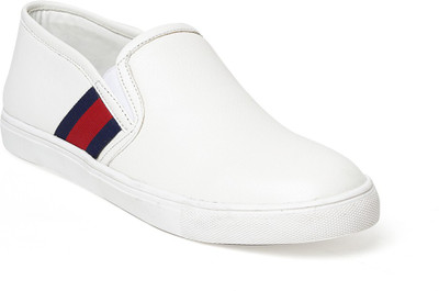 Bruno Manetti BM-RL-010 Slip On Sneakers For Men(White