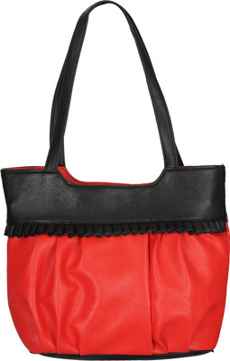 Fristo Hand-held Bag(Red, Black), Black;red