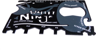 FunMart Wallet Ninja Multi-utility tool Camping & Hiking Multi-Utility tool