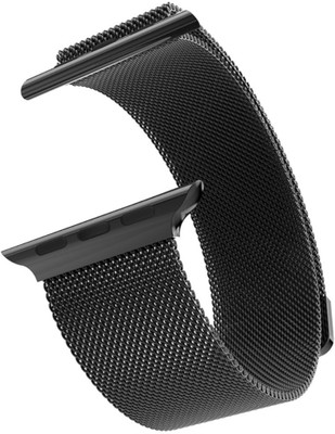 Shopizone Wrist band Metal Strap for apple watch Series with Magnet Lock(Black) 22 mm Metal Watch Strap(Black)
Shopizone Wrist band Metal Strap for apple watch Series with Magnet Lock(Black) 22 mm Metal Watch Strap(Black)