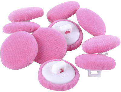 AM Velvet Light Pink designer buttons for crafts/stitching/jewelry/artwork- pack of 10
AM Velvet Light Pink designer buttons for crafts/stitching/jewelry/artwork- pack of 10