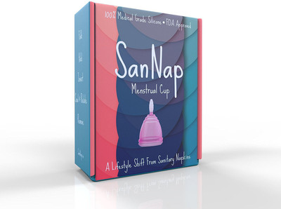 SanNap Small Reusable Menstrual Cup(Pack of 1), Pink