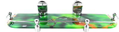 RoyaL Indian Craft Queen Brackets 18 By 5.5 INCH Green Wonder Printed Glass Wall Shelf(Number of Shelves - 1, Multicolor)
RoyaL Indian Craft Queen Brackets 18 By 5.5 INCH Green Wonder Printed Glass Wall Shelf(Number of Shelves - 1, Multicolor)