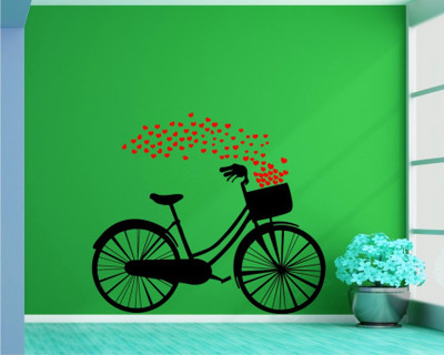 Wall Guru Home Décor wall Sticker(Pack of 1, Black