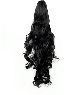 FOK Synthetic Curl Ponytail With Attached Clip Black Color-20 inches Hair Extension
FOK Synthetic Curl Ponytail With Attached Clip Black Color-20 inches Hair Extension