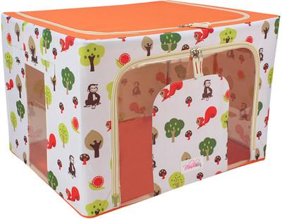 BlushBees Foldable Wardrobe Clothes Organizer, 66 Litre(Orange)