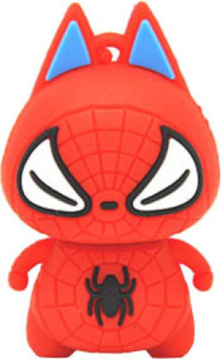 Microware Spaider Man Shape 32 GB Pen Drive(Red)