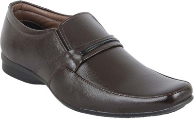 Barton Finer Slip On For Men(Brown