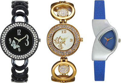 Shivam Retail SR-03 201-204-208 Stylish Three Different Shade Watch - For Girls
Shivam Retail SR-03 201-204-208 Stylish Three Different Shade Watch - For Girls