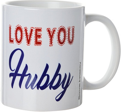 khappi Sarab Imagery Ceramic Love You Hubby Coffee, 330 ml, 1 Piece, White Ceramic Mug(300 ml), Multicolor
khappi Sarab Imagery Ceramic Love You Hubby Coffee, 330 ml, 1 Piece, White Ceramic Mug(300 ml), Multicolor