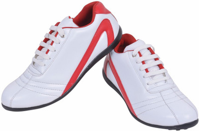 FBT Casuals For Men(White, White-red