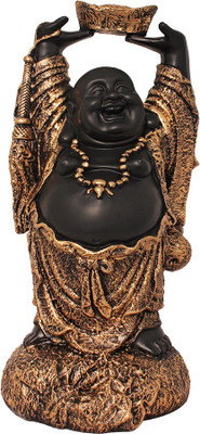 Art N Hub Fengshui God Laughing Buddha Vastu Idol - Handicraft Decorative Home Décor God Figurine / Antique Statue Gift item Decorative Showpiece - 38 cm(Earthenware, Black)
Art N Hub Fengshui God Laughing Buddha Vastu Idol - Handicraft Decorative Home Décor God Figurine / Antique Statue Gift item Decorative Showpiece - 38 cm(Earthenware, Black)