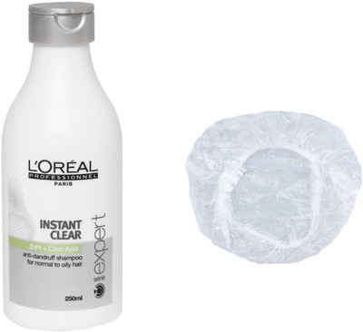 L'Oreal Paris Set of 2 (Instant Clear Anti-Dandruff Shampoo+Shower Cap)(Set of 2)
L'Oreal Paris Set of 2 (Instant Clear Anti-Dandruff Shampoo+Shower Cap)(Set of 2)