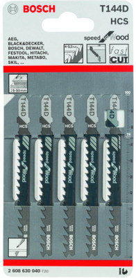 Bosch T144D Jigsaw Blades Wood Cutter