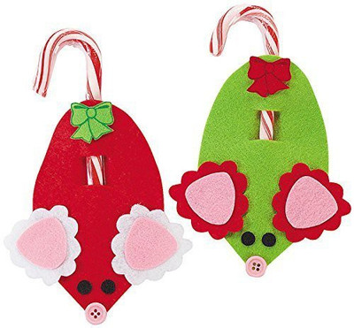 Fun Express Mouse Candy Cane Craft Kit - Crafts For Kids Decoration Crafts-Makes 24
Fun Express Mouse Candy Cane Craft Kit - Crafts For Kids Decoration Crafts-Makes 24