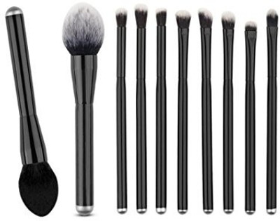 Start Black Portable Makeup Brush Set For Eye Shadow Foundation Eyebrow Lip(Pack of 10)
Start Black Portable Makeup Brush Set For Eye Shadow Foundation Eyebrow Lip(Pack of 10)