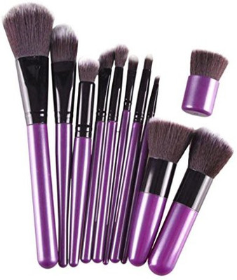 Usstore Purple Pro Cosmetic Makeup Brush Beauty Brushes Foundation Kits Tool Make Up(black)(Pack of 11)
Usstore Purple Pro Cosmetic Makeup Brush Beauty Brushes Foundation Kits Tool Make Up(black)(Pack of 11)