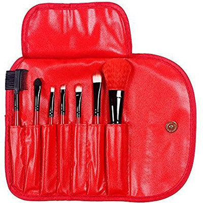 Kolight Fashion Mini Travel Cosmetic Makeup Make Up Brushes Set With Pouch Bag Case (red)(Pack of 7)
Kolight Fashion Mini Travel Cosmetic Makeup Make Up Brushes Set With Pouch Bag Case (red)(Pack of 7)