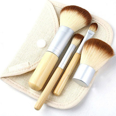 Polytree Natural Bamboo Handle Cosmetics Powder Blush Makeup Brush Set Kit(Pack of 4)
Polytree Natural Bamboo Handle Cosmetics Powder Blush Makeup Brush Set Kit(Pack of 4)