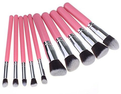 Overmal 1set Cosmetic Makeup Brush Brushes Set Foundation Powder Eyeshadow (pink)(Pack of 10)
Overmal 1set Cosmetic Makeup Brush Brushes Set Foundation Powder Eyeshadow (pink)(Pack of 10)
