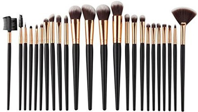 Hunputa 1set Cosmetic Makeup Brush Brushes Set Foundation Powder Eyeshadow (black)(Pack of 24)
Hunputa 1set Cosmetic Makeup Brush Brushes Set Foundation Powder Eyeshadow (black)(Pack of 24)