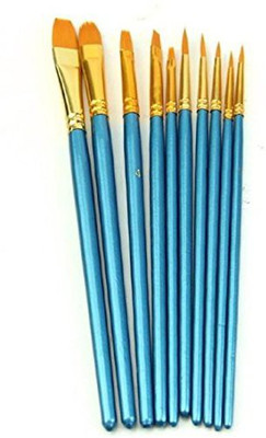 Sannysis Artists Paint Brush Set Acrylic Watercolor Round Pointed Tip Nylon Hair(Pack of 10)
Sannysis Artists Paint Brush Set Acrylic Watercolor Round Pointed Tip Nylon Hair(Pack of 10)